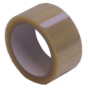 Clear PVC Tape 66m x 50mm (1 Pack)