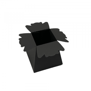 170mm x 170mm x 160mm ( Code Flower Box Black Pack of 10)